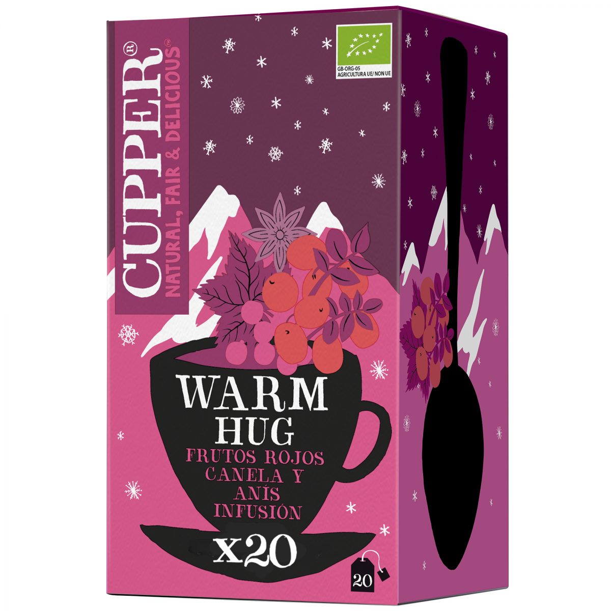 Infusión Ecológica Warm Hug Cupper Tea 7403